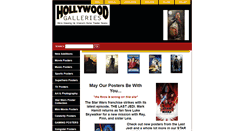 Desktop Screenshot of hollywoodgalleries.net